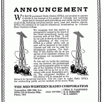 Kfka Greeley Colorado Advertisement