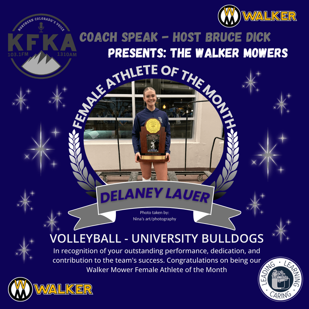 Walker Mowers - December Female Athlete - Delaney Lauer (1)