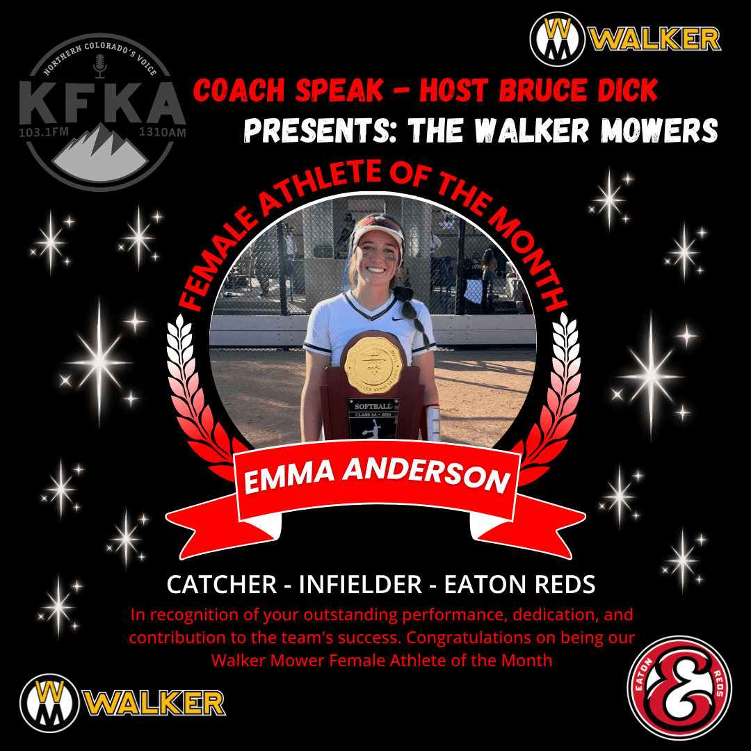 Walker Mowers - Female Athlete - Emma Anderson