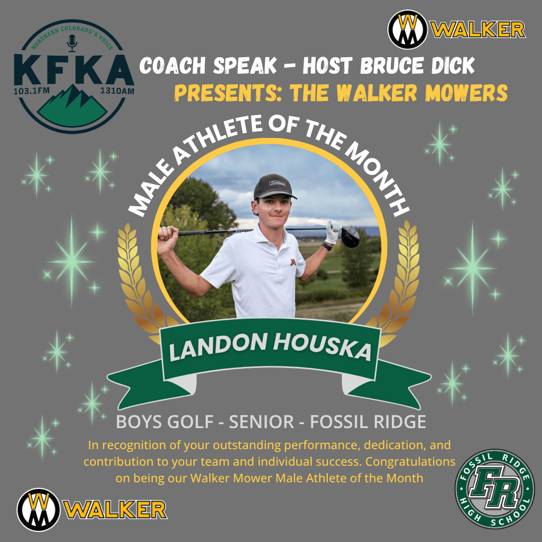 Walker Mowers - Male Athlete - Landon Houska